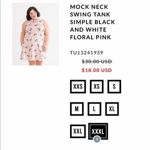Mock Neck Swing Tunics